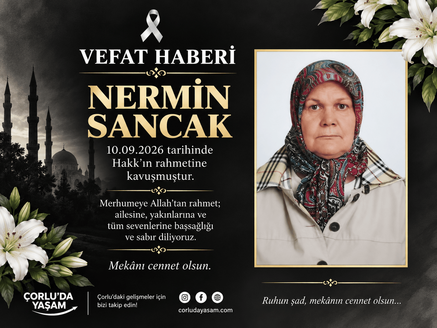Nermin Sancak Hayatını Kaybetti