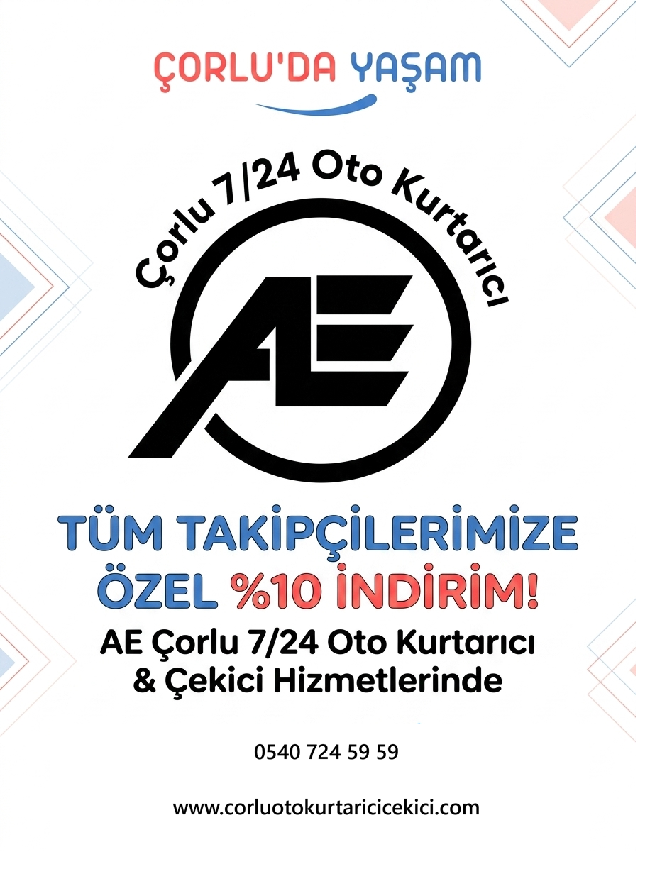 Çorludayaşam Takipçilerine Özel %10 Kampanya!