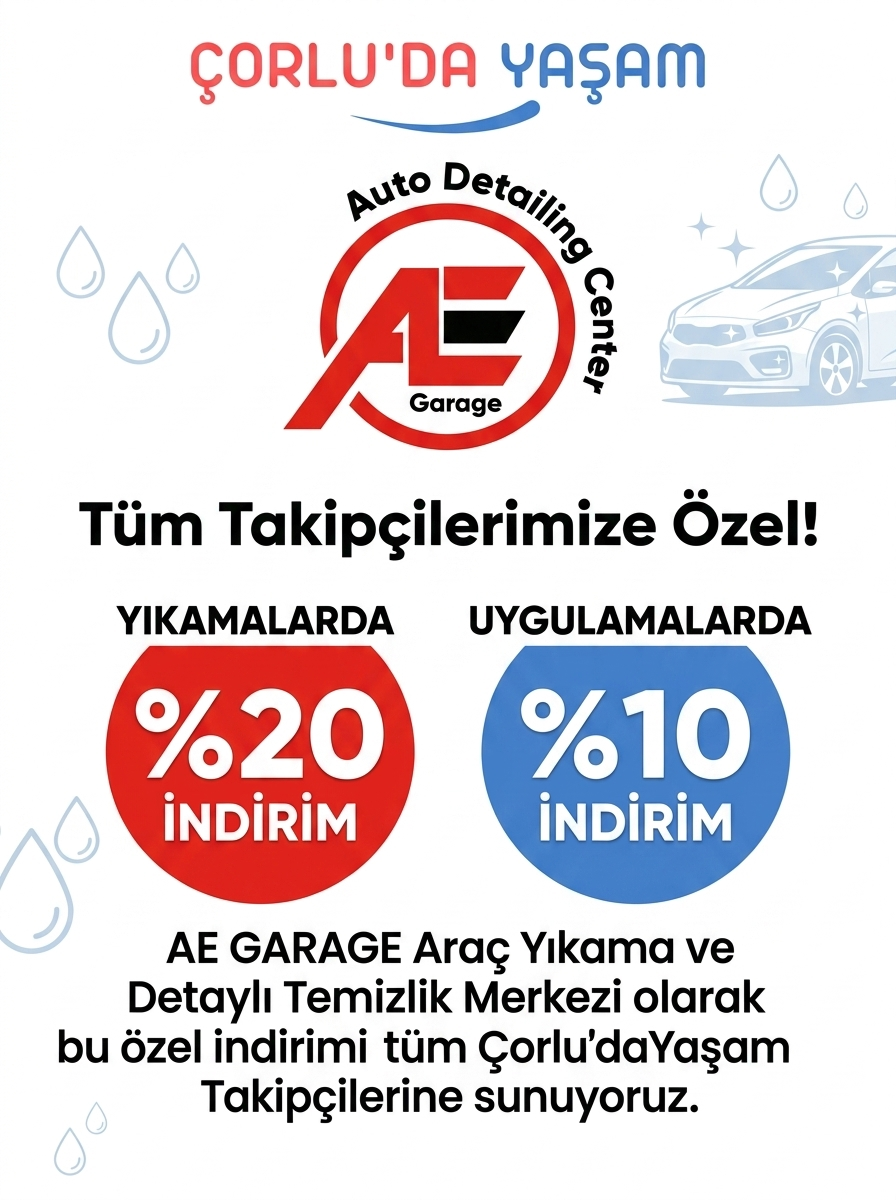 Çorludayaşam Takipçilerine Özel Kampanya!