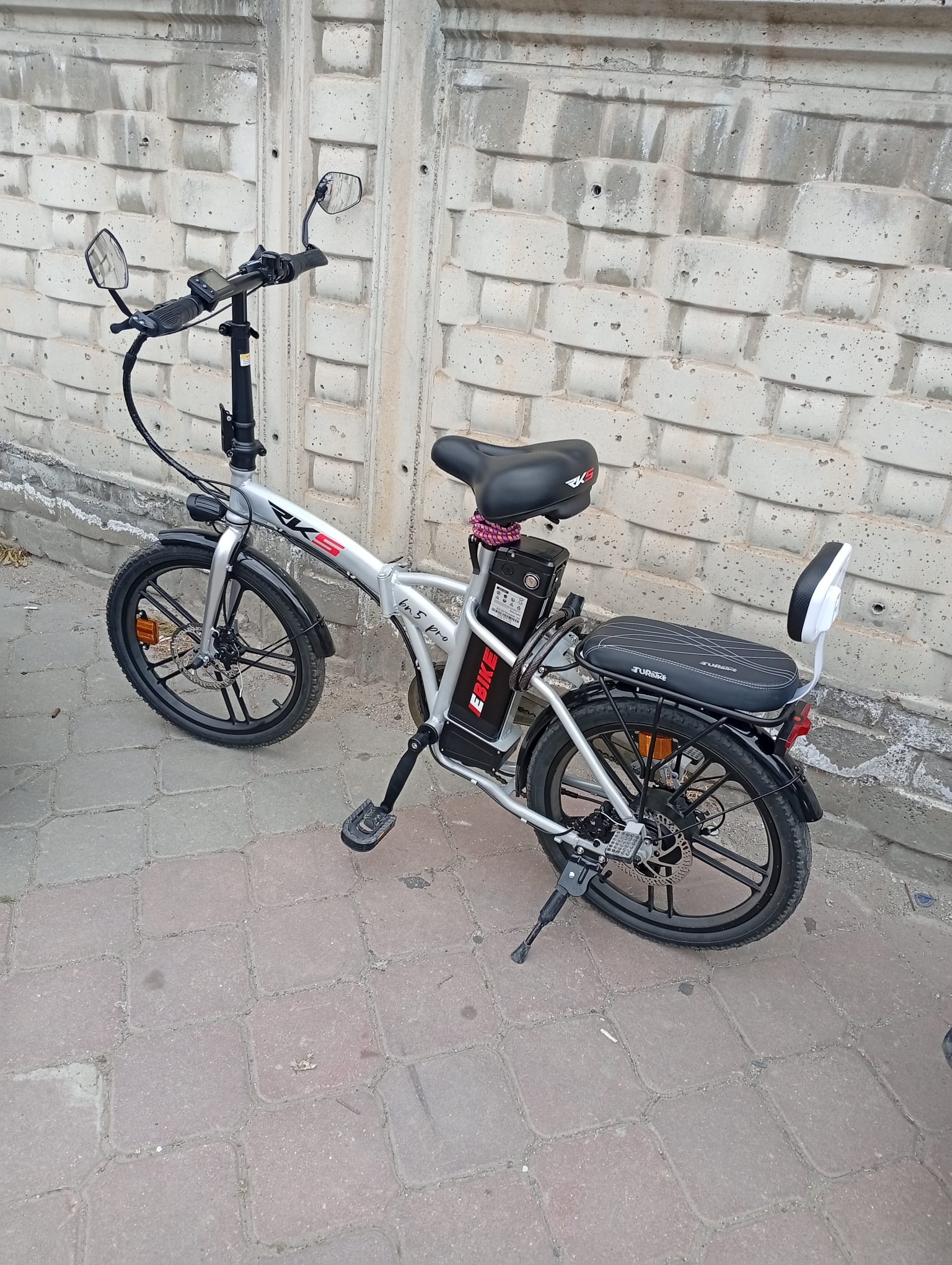 2026 model Rks Bn5 PRO Elektrikli katlanır bisiklet