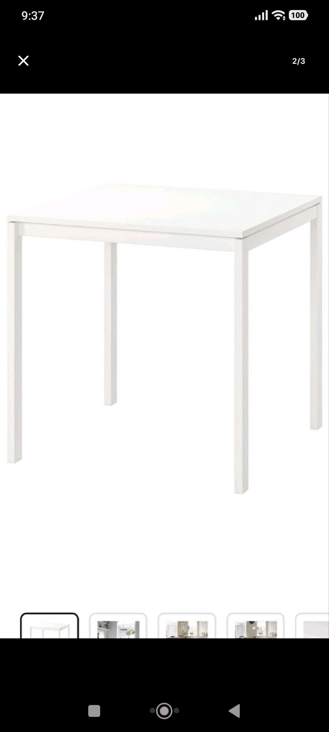 Sıfır Ikea Masa 