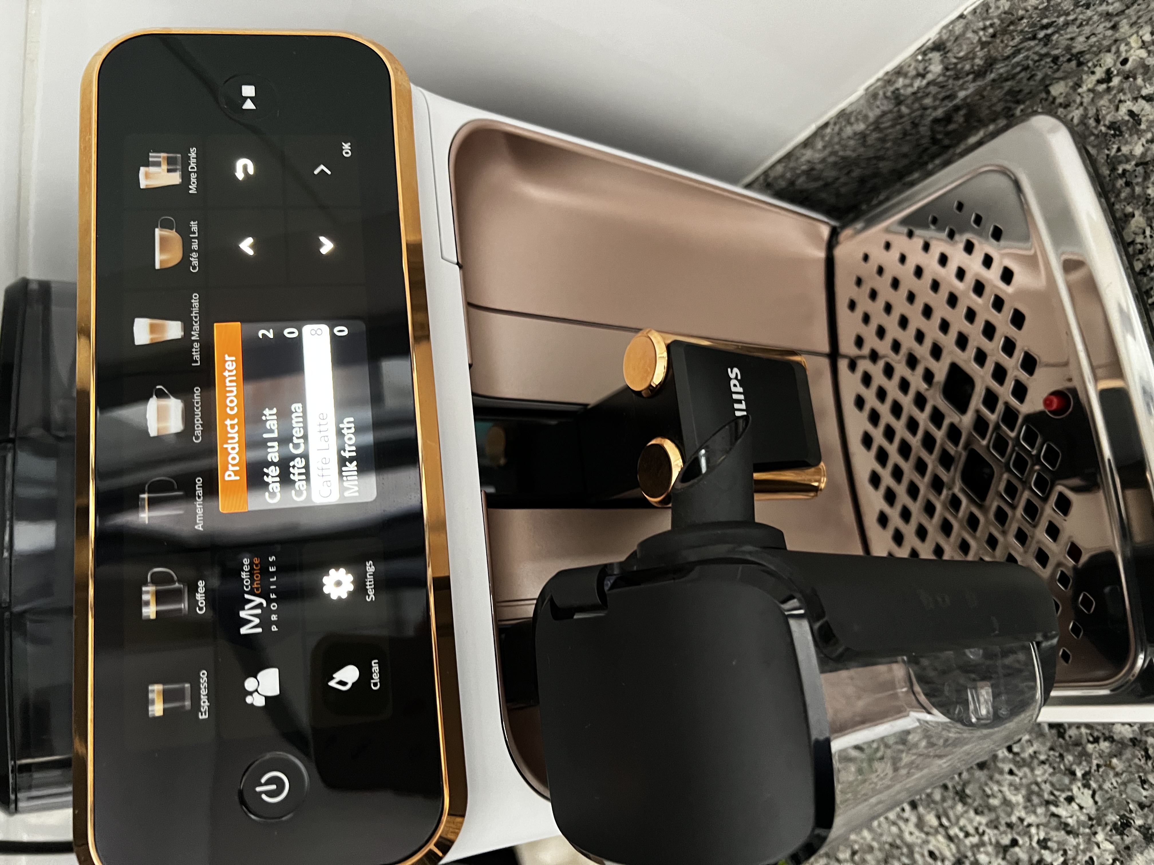 Philips espresso ve cappuccino makinası 