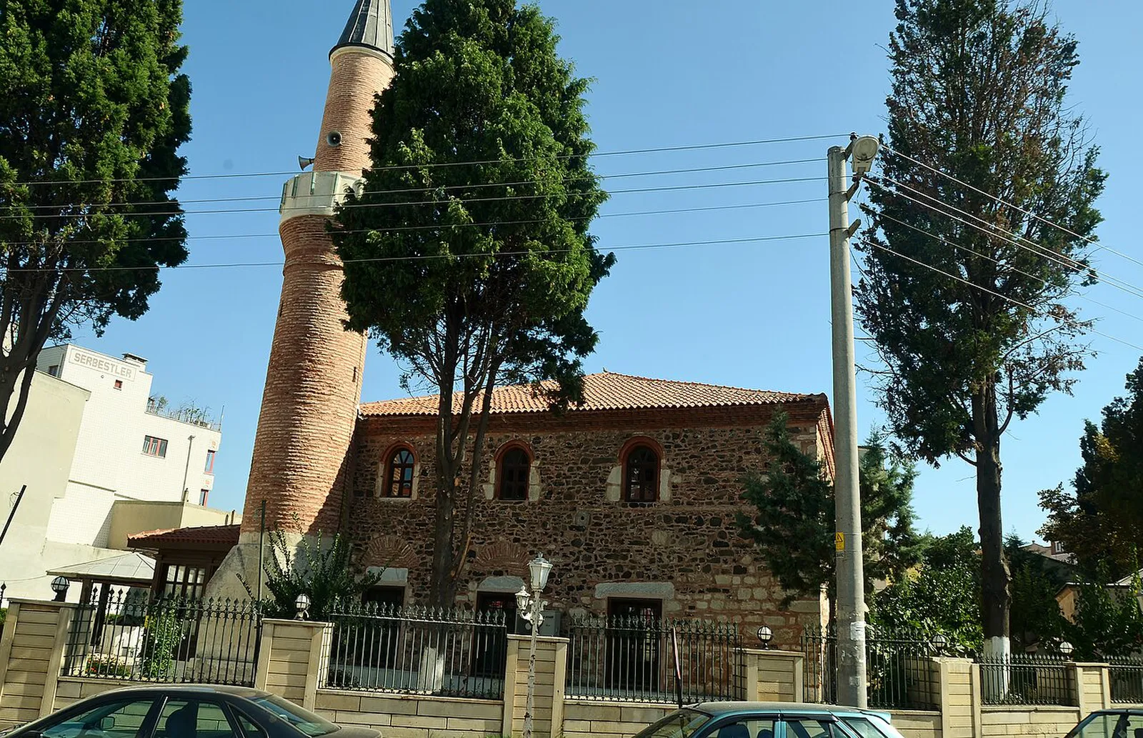 Çorlu Fatih Camii ve minaresi