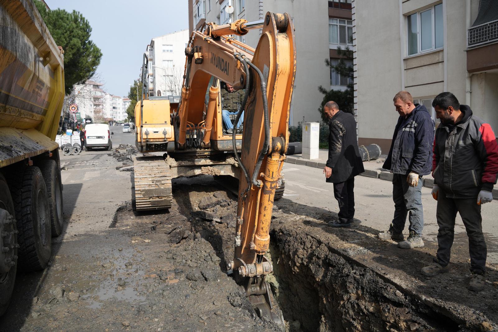 TESKİ, ÇORLU’DA ALTYAPI ÇALIŞMALARINA BAŞLADI