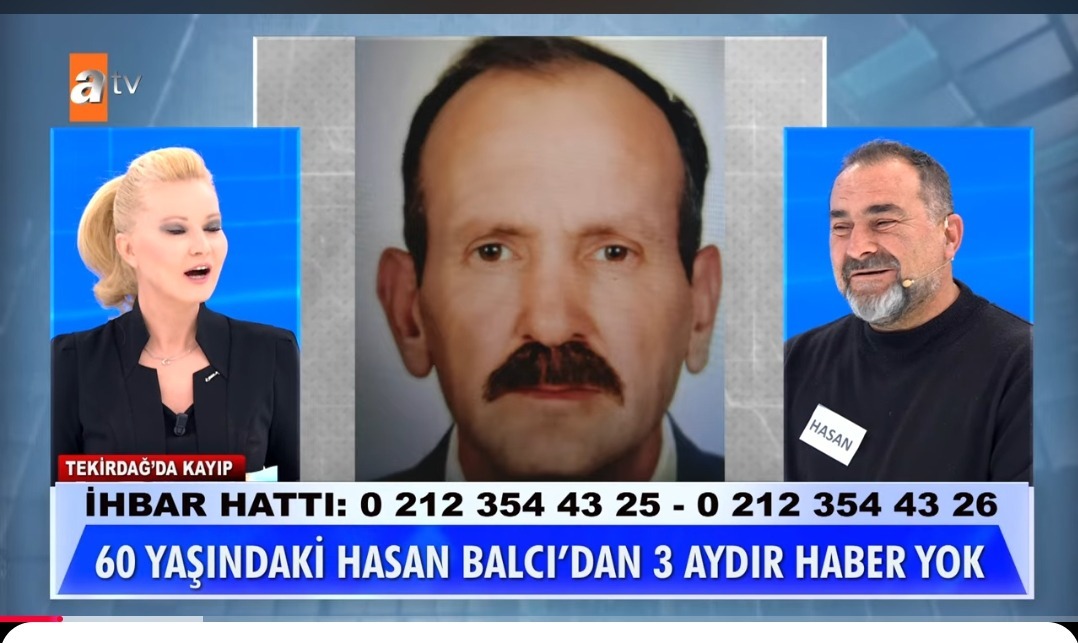 Müge Anlı'da Kayıp Alarmı Tekirdağlı Hasan Balcı'dan 3 Aydır Haber Yok