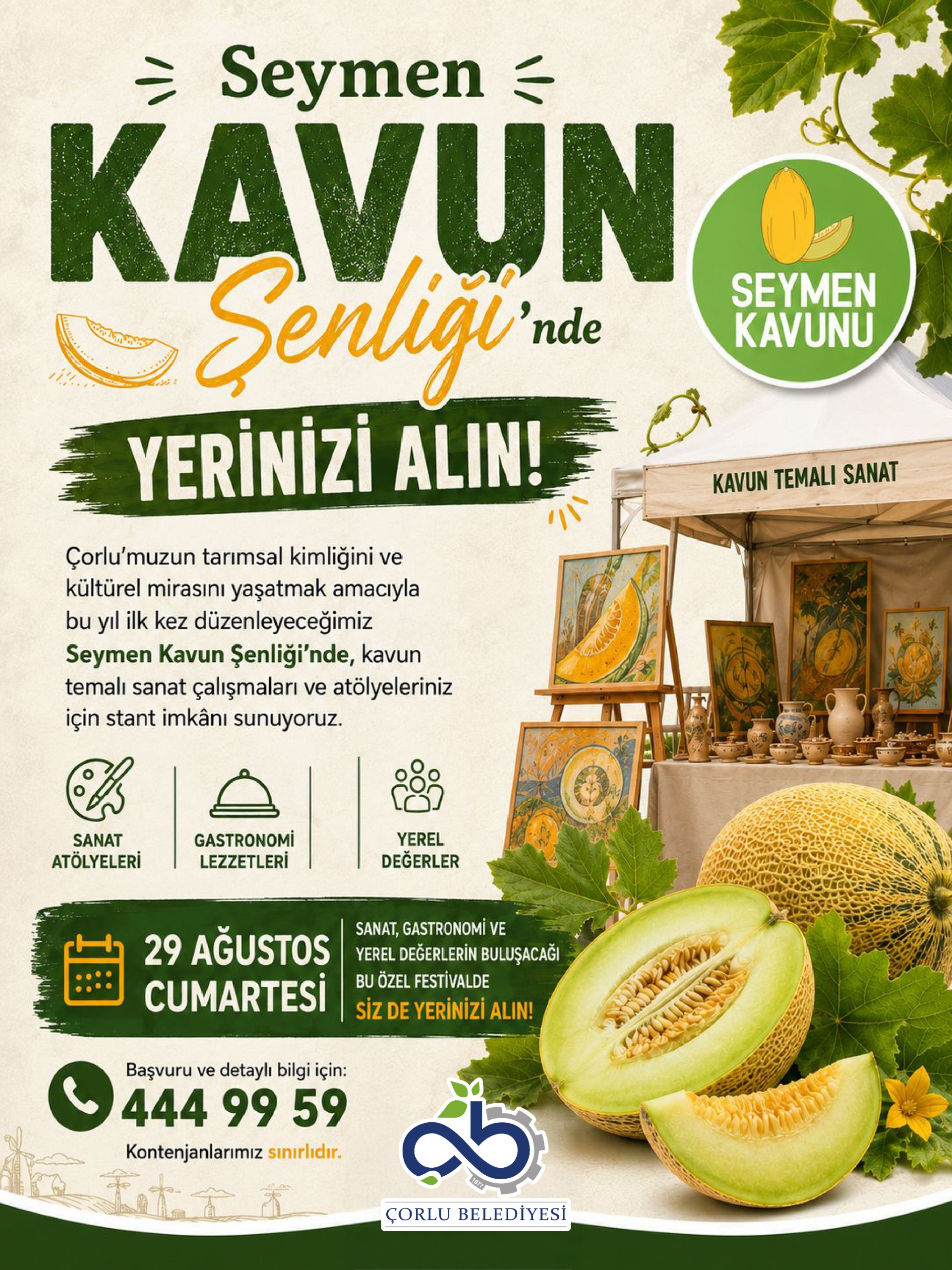 🍈 Seymen Kavun Şenliği 29 Ağustos’ta düzenlenecek