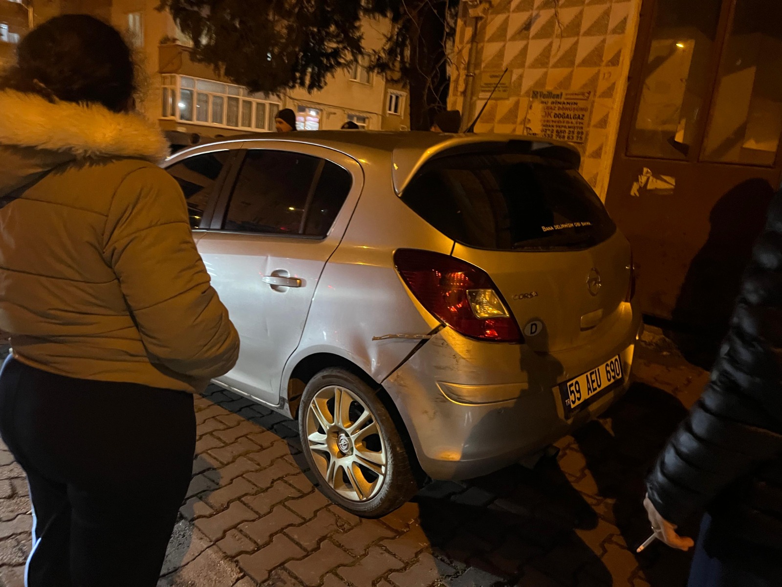 Çorlu’da Gece Mesaisi Önce Çarptı, Sonra Kaçtı.