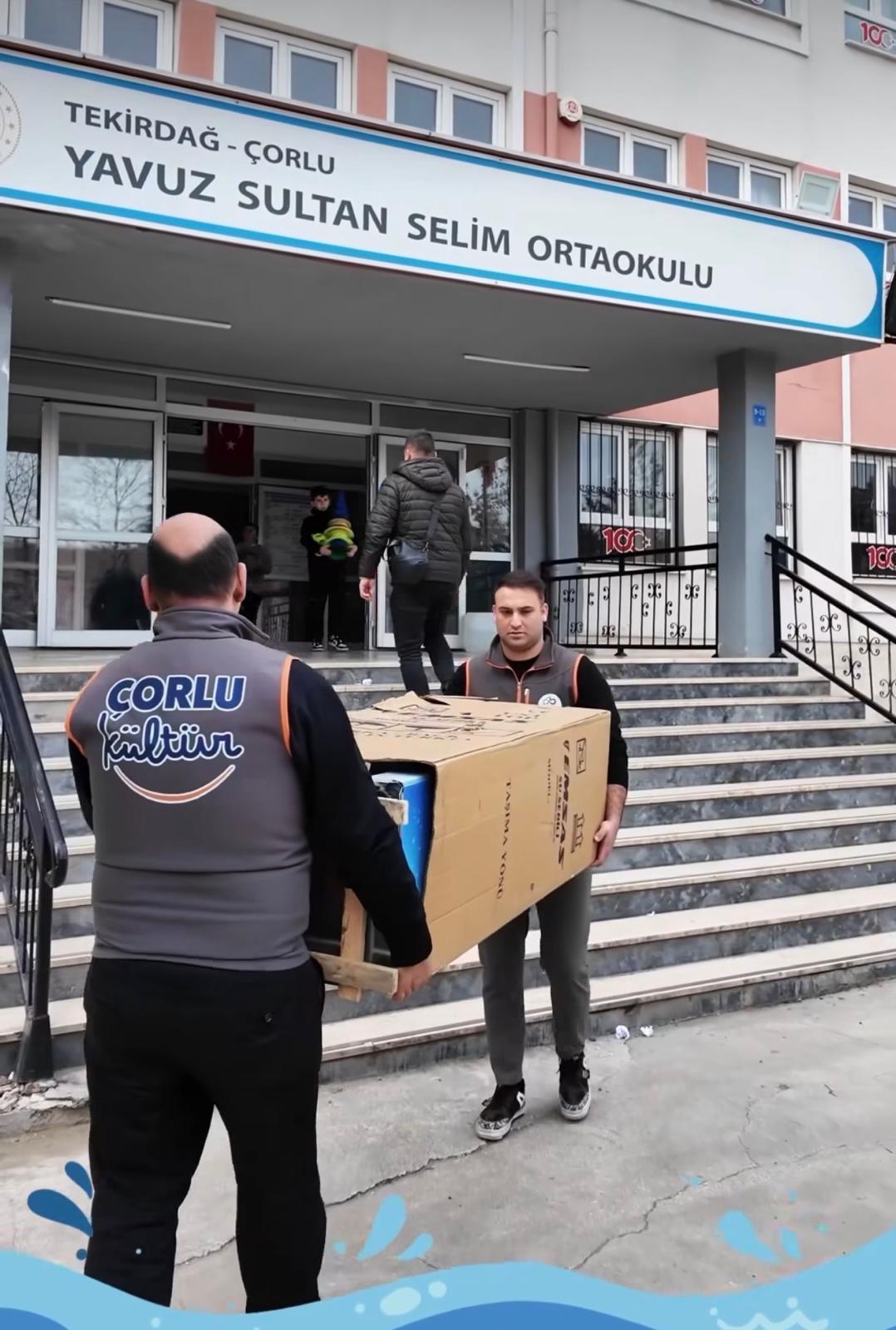 📰 Çorlu’da Okullara Ücretsiz İçme Suyu Uygulaması