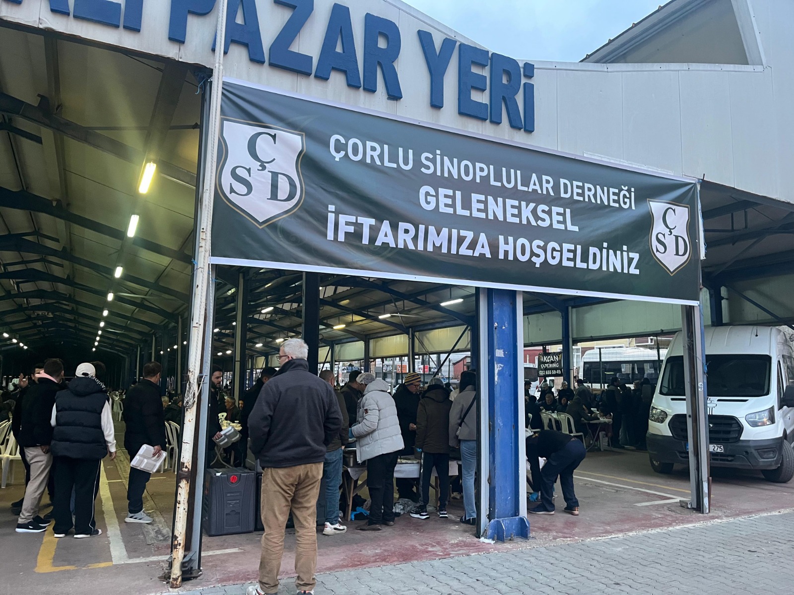 ÇORLU'DA SİNOPLULAR İFTARDA BULUŞTU
