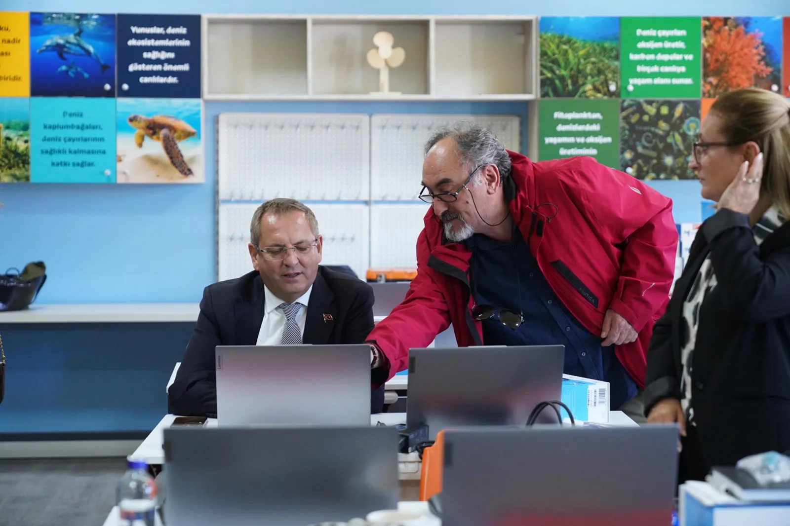 Mavi Nefes Eğitim Otobüsü Ayvalık'ta — Ayvalık, Balıkesir