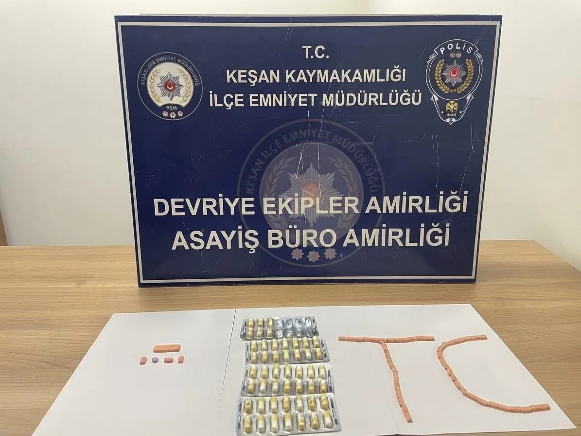 Edirne’de araçta av tüfeği ve uyuşturucu ele geçirildi; 1 tutuklama — Keşan, Edirne