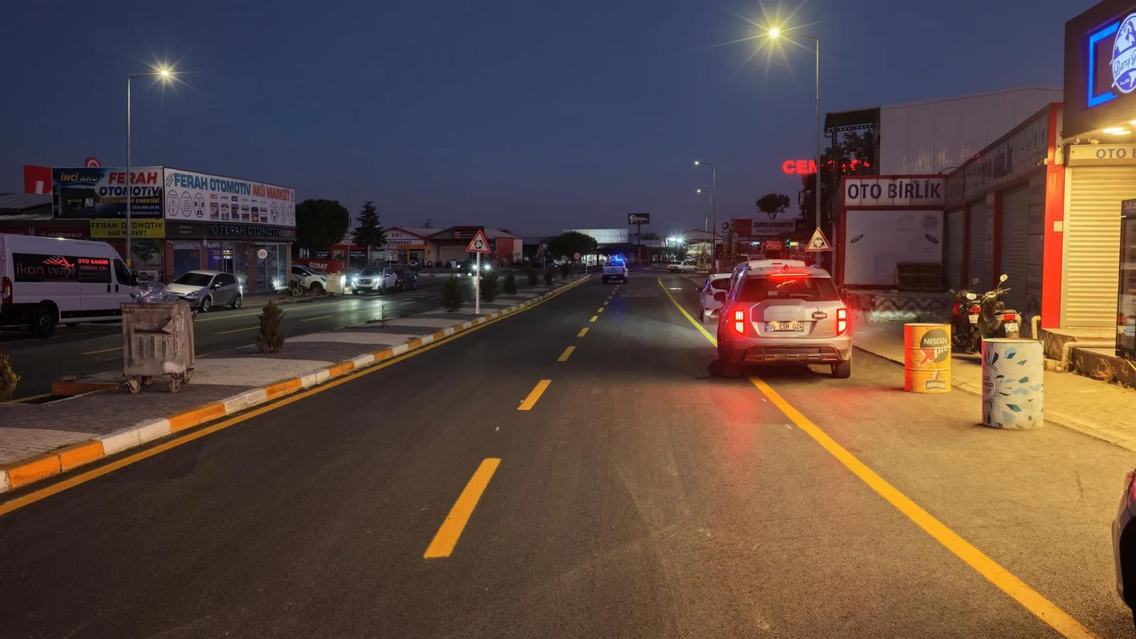 Balıkesir'de KÜÇÜKSAN'ın yollarını yeniledi — Balıkesir