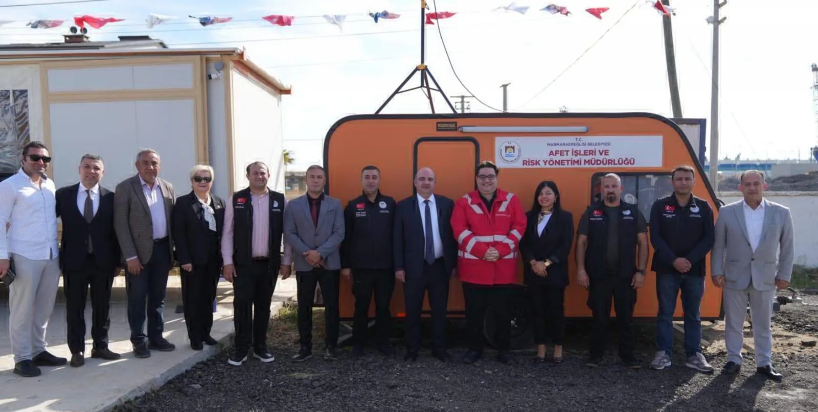 Marmaraereğlisi'nde Afet Koordinasyon Merkezi hizmete girdi — Marmaraereğlisi, Tekirdağ