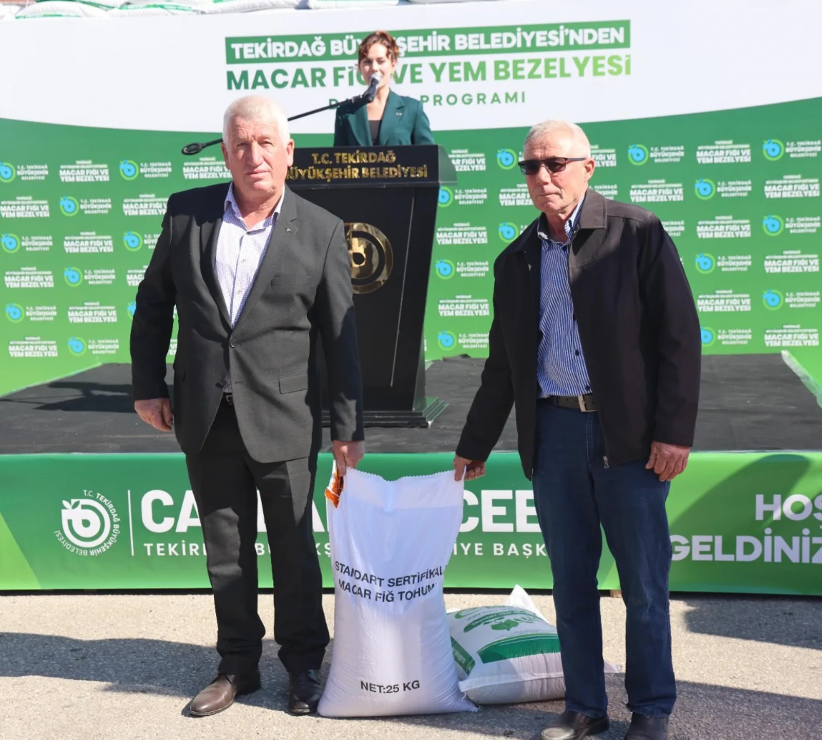 Tekirdağ Büyükşehir Belediyesi'nden üreticiye tohum desteği — Tekirdağ