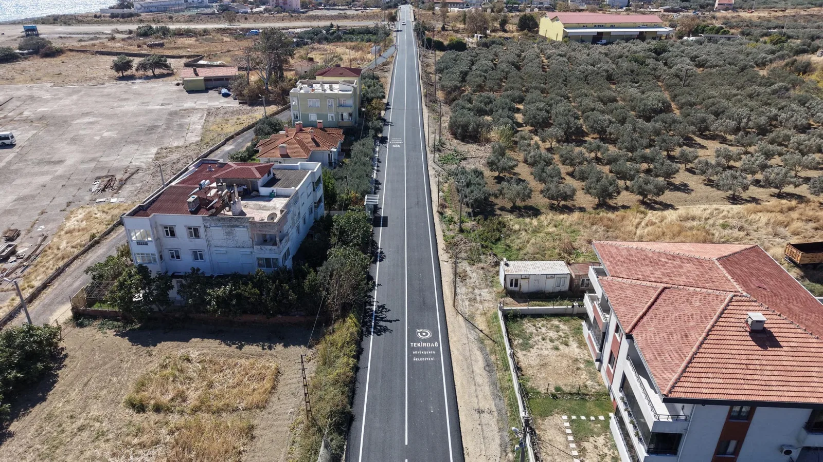 Tekirdağ'da Uçmakdere-Şarköy kara yolu etap etap yenileniyor — Tekirdağ