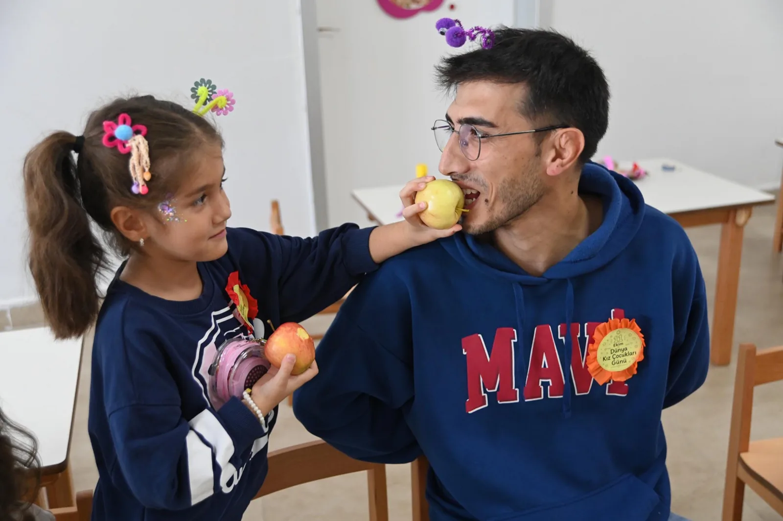'Baba-Kız' atölyesinde renkli görüntüler — Tekirdağ
