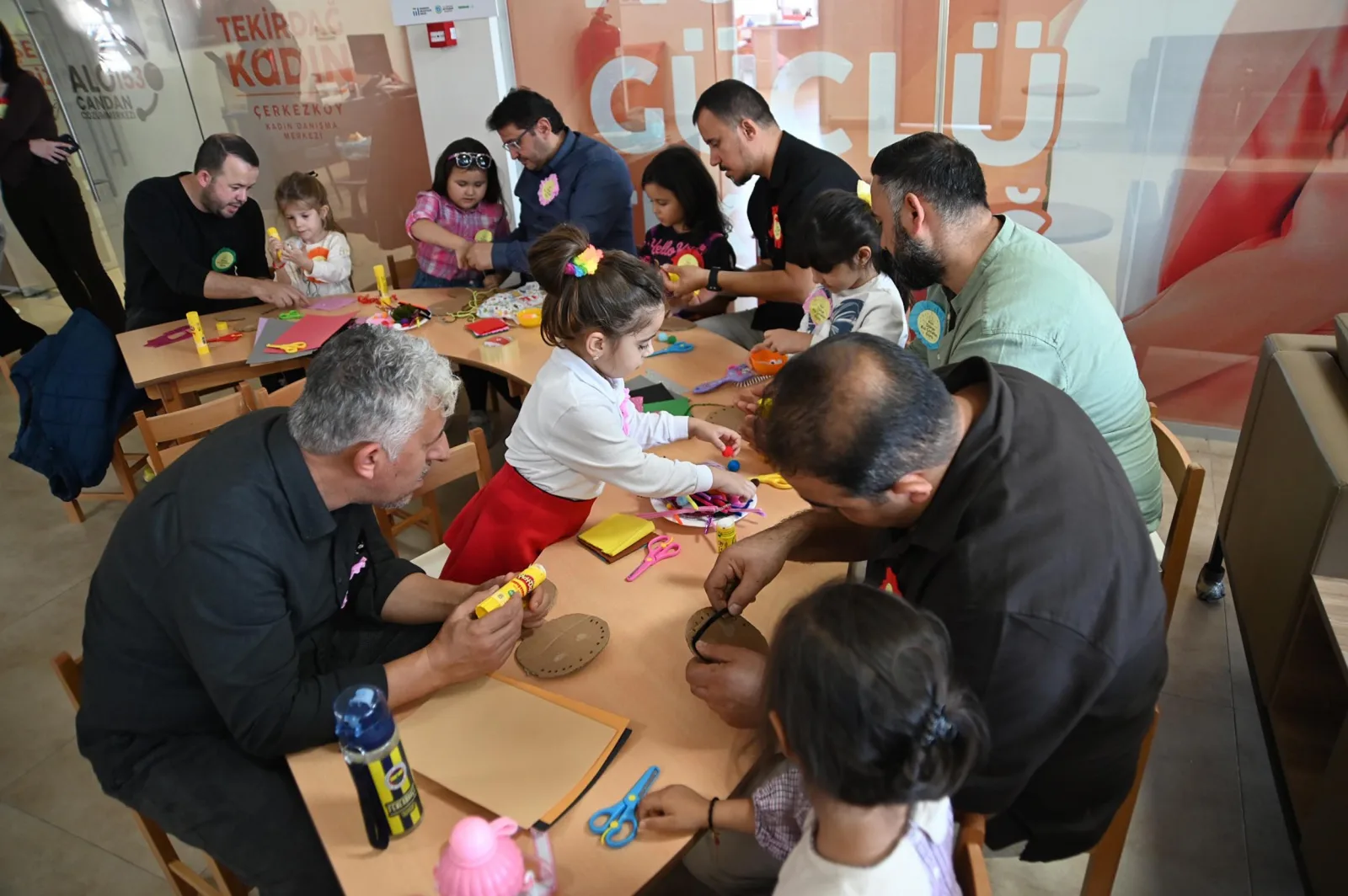 'Baba-Kız' atölyesinde renkli görüntüler — Tekirdağ