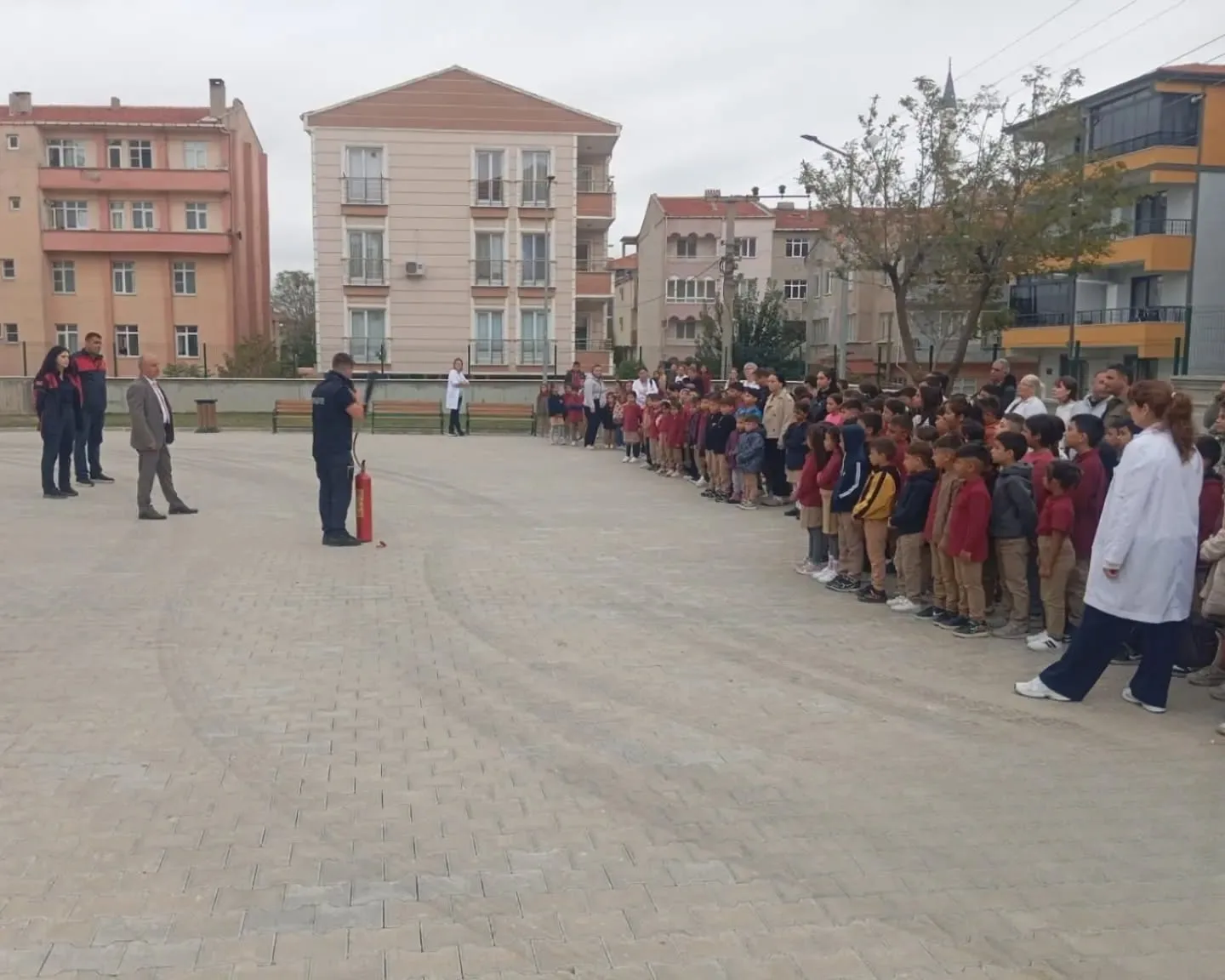 Keşan’daki okullarda deprem ve yangın tatbikatı yapıldı — Keşan, Edirne