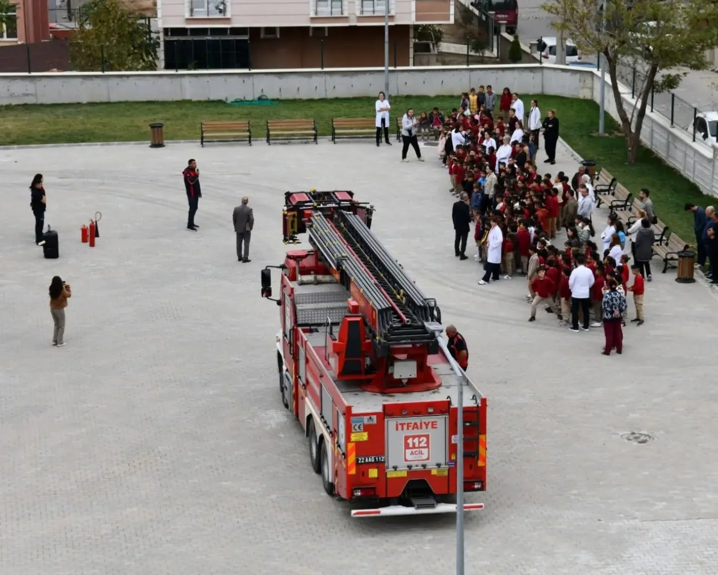 Keşan’daki okullarda deprem ve yangın tatbikatı yapıldı — Keşan, Edirne