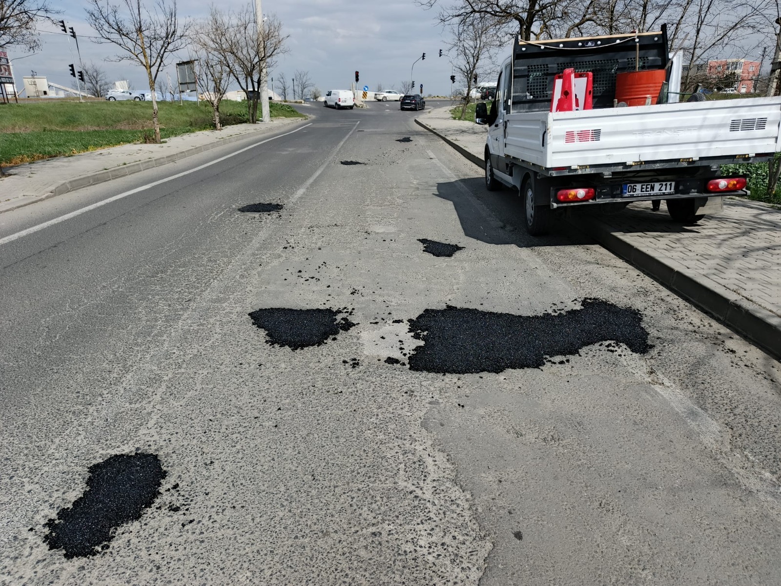 Ergene Belediyesi’nden Yol ve Kaldırım Seferberliği