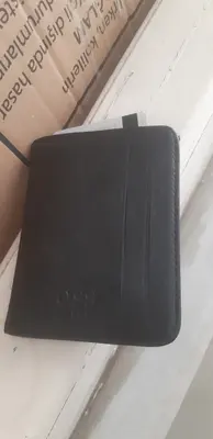 Siyah erkek cüzdanı 