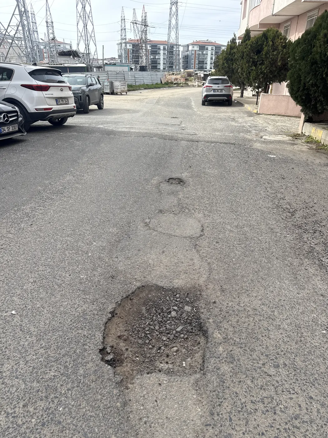 Yol ve Kaldırım, Kazımiye Mahallesi