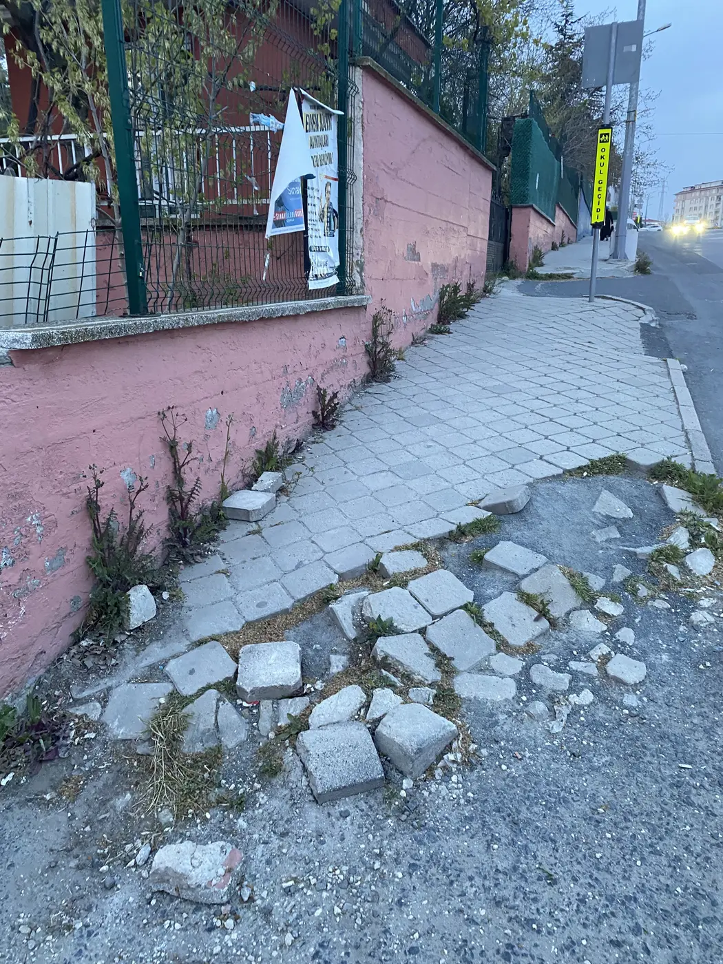 Yol ve Kaldırım, Reşadiye Mahallesi