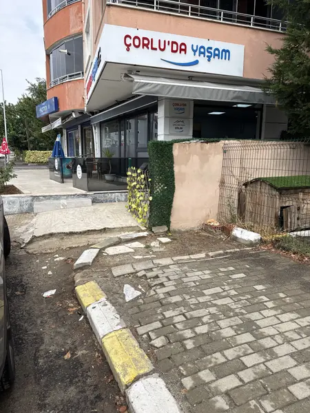 Yol ve Kaldırım: Hasan Ali Yücel Caddesi, Alipaşa Mahallesi