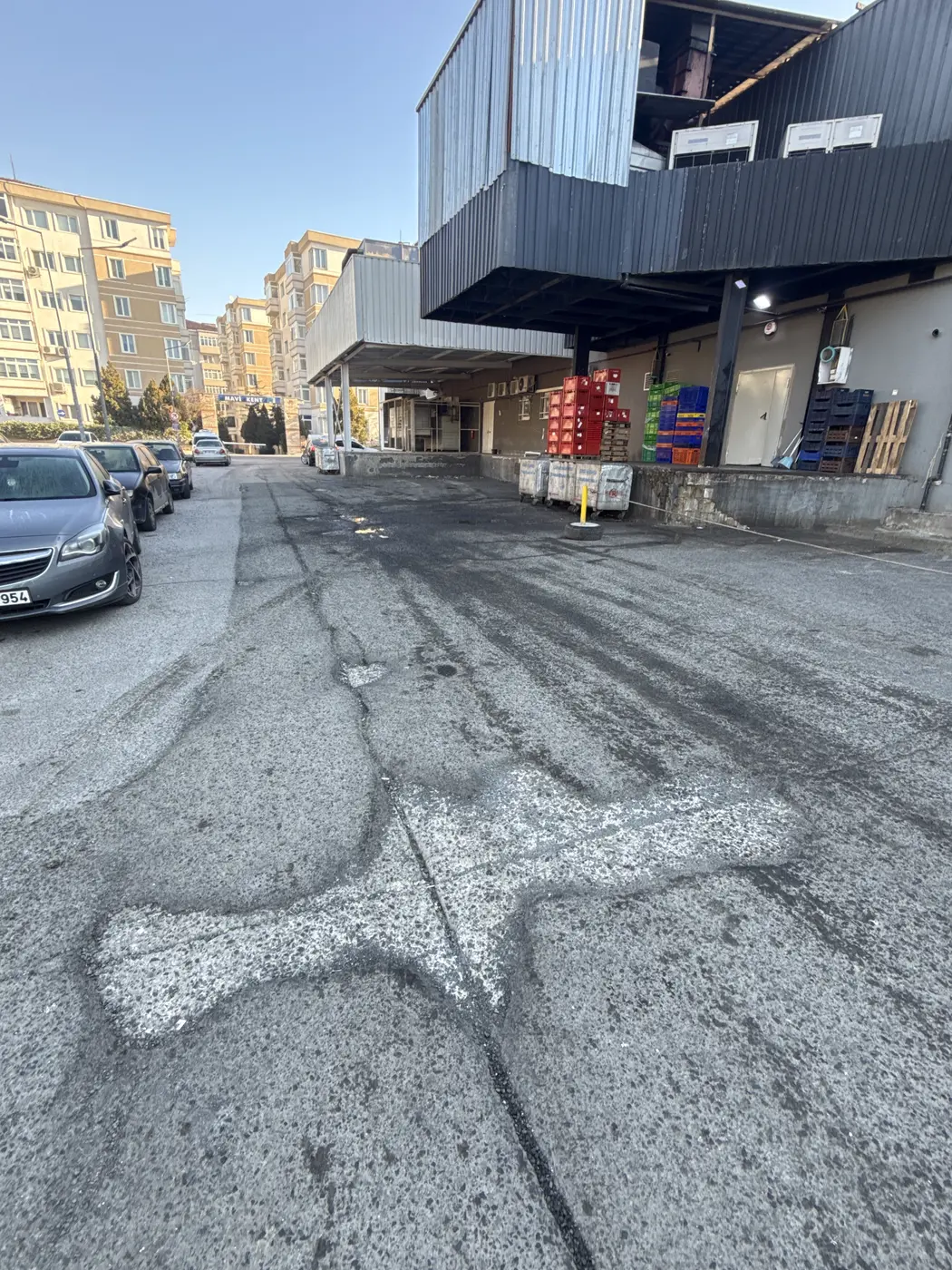 Yol ve Kaldırım, Kazımiye Mahallesi