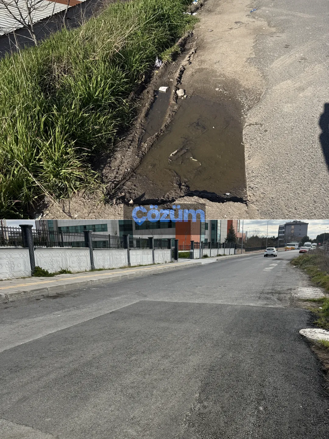 Yol ve Kaldırım, Esentepe Mahallesi: çözüldükten sonra