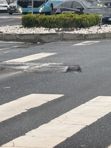 Yol ve Kaldırım: Çorlu Devlet Hastanesi İç Yolu, Zafer Mahallesi