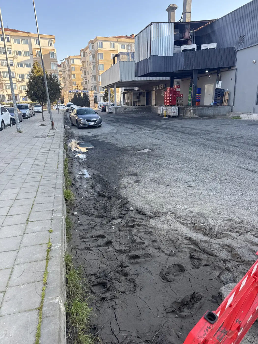 Yol ve Kaldırım, Kazımiye Mahallesi