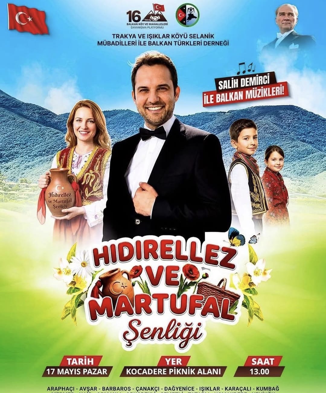 🌸 Hıdırellez ve Martufal Şenliği'ne Davetlisiniz