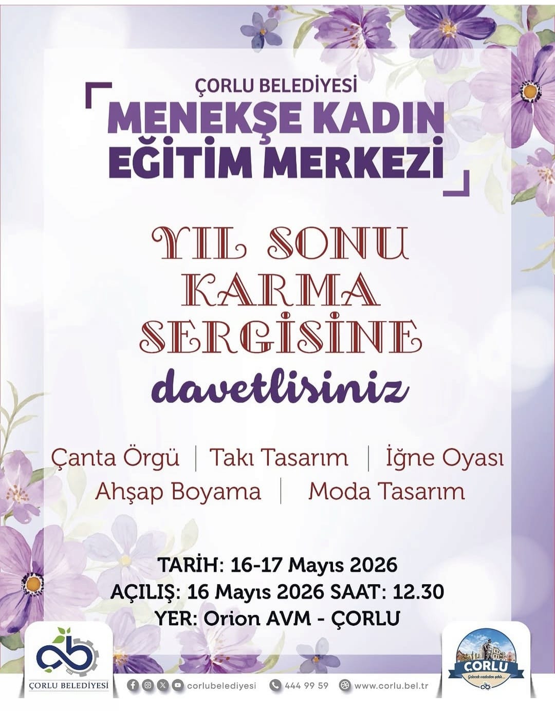 🌸 El Emeği Göz Nuru Sergimize Davetlisiniz!