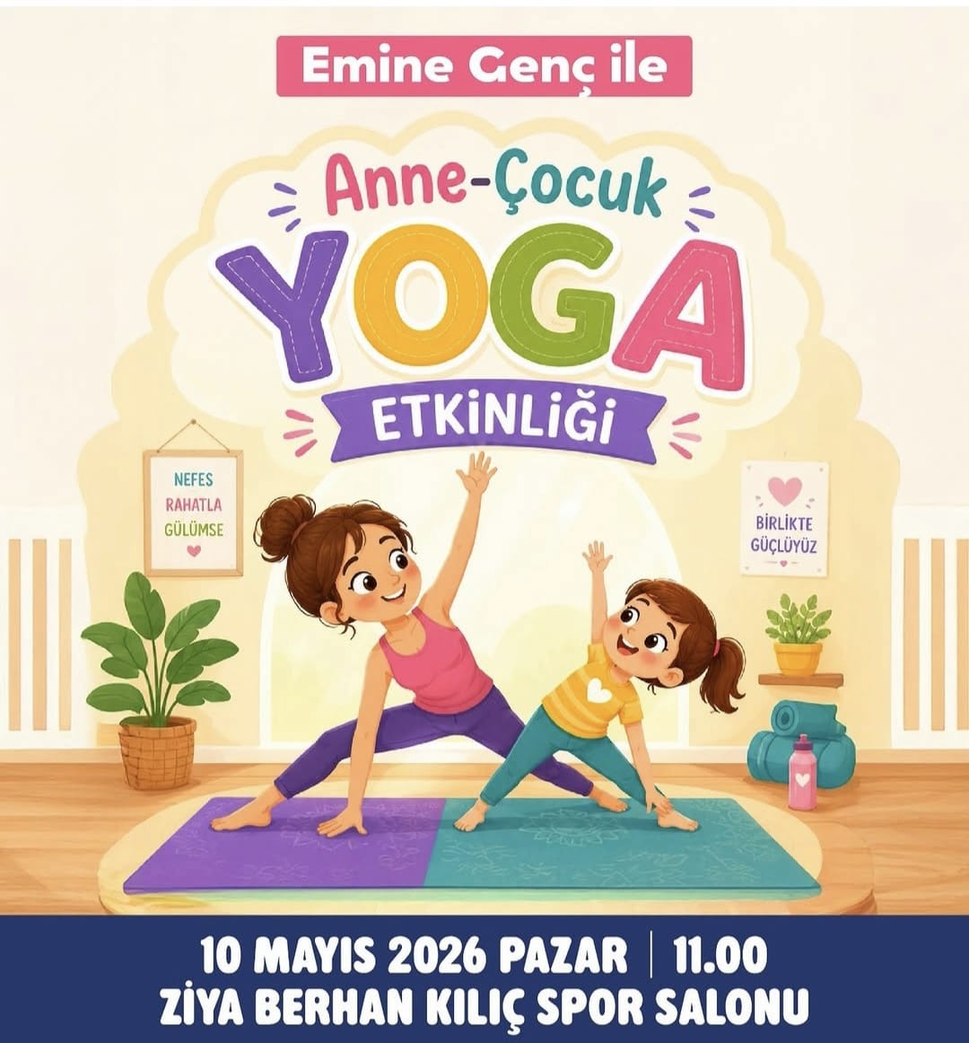 🧘‍♀️ Anne-Çocuk Yogası Etkinliği