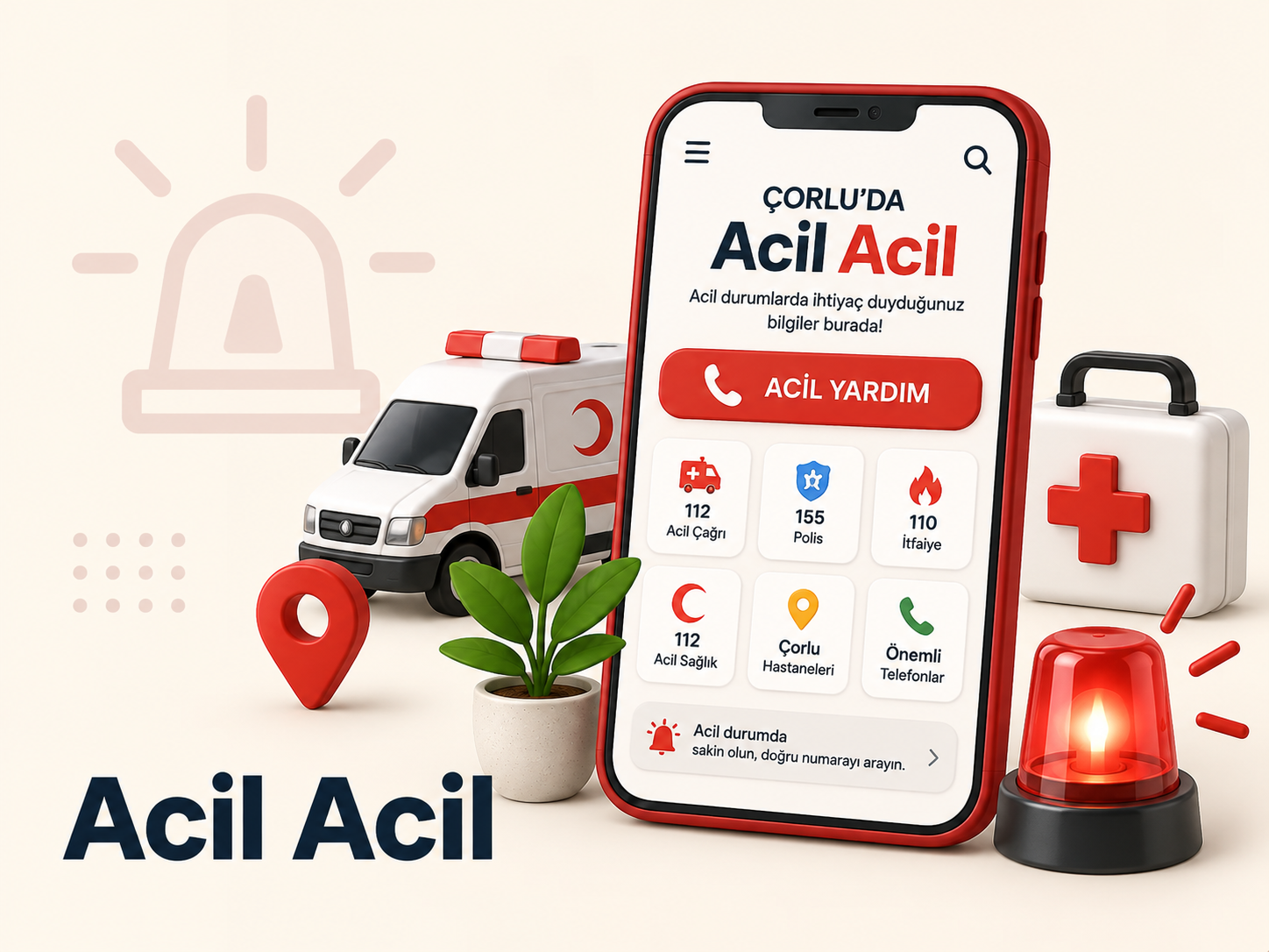 Çorlu Acil Acil