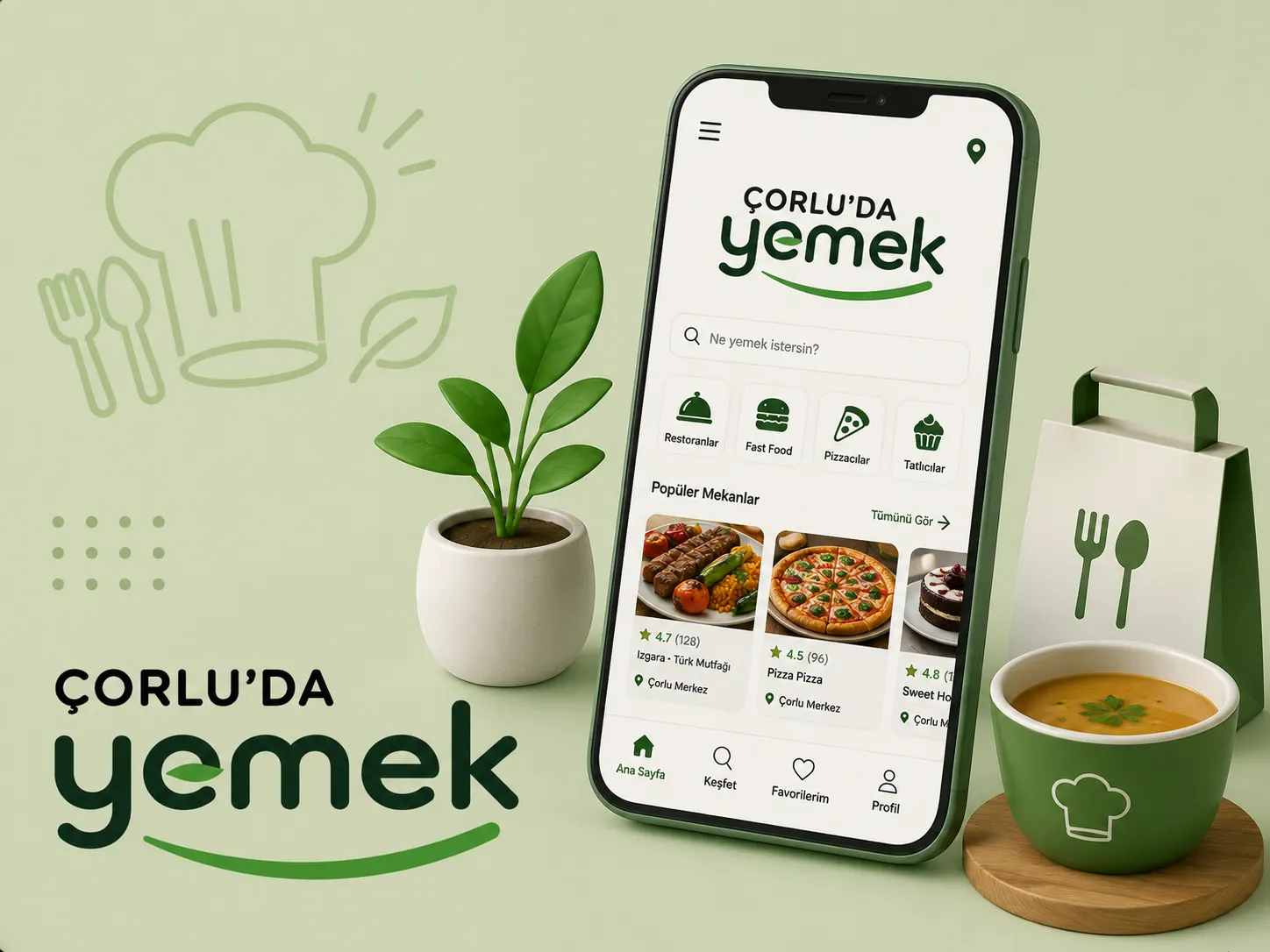 Çorlu'da Yemek