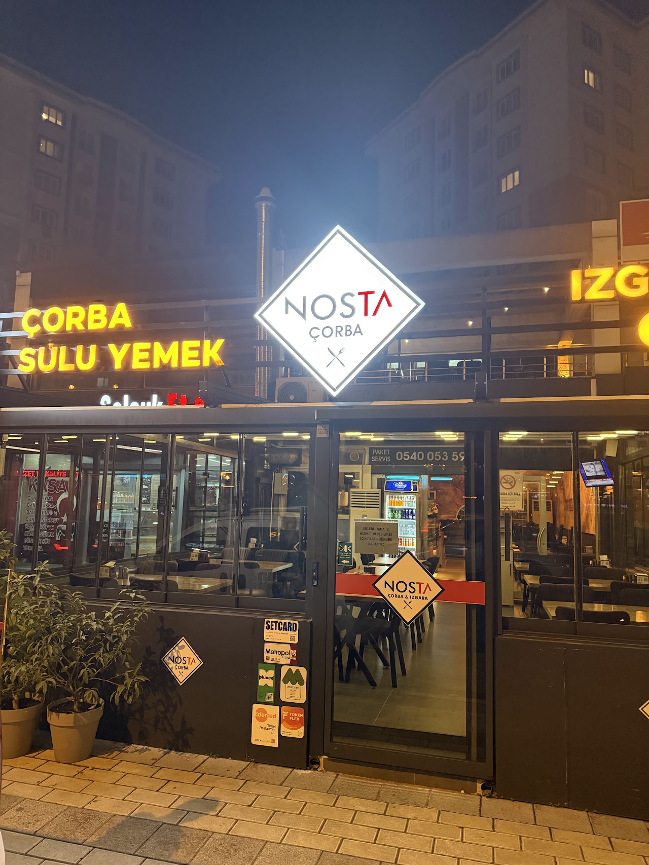 NOSTA ÇORBA SULU YEMEK VE IZGARA