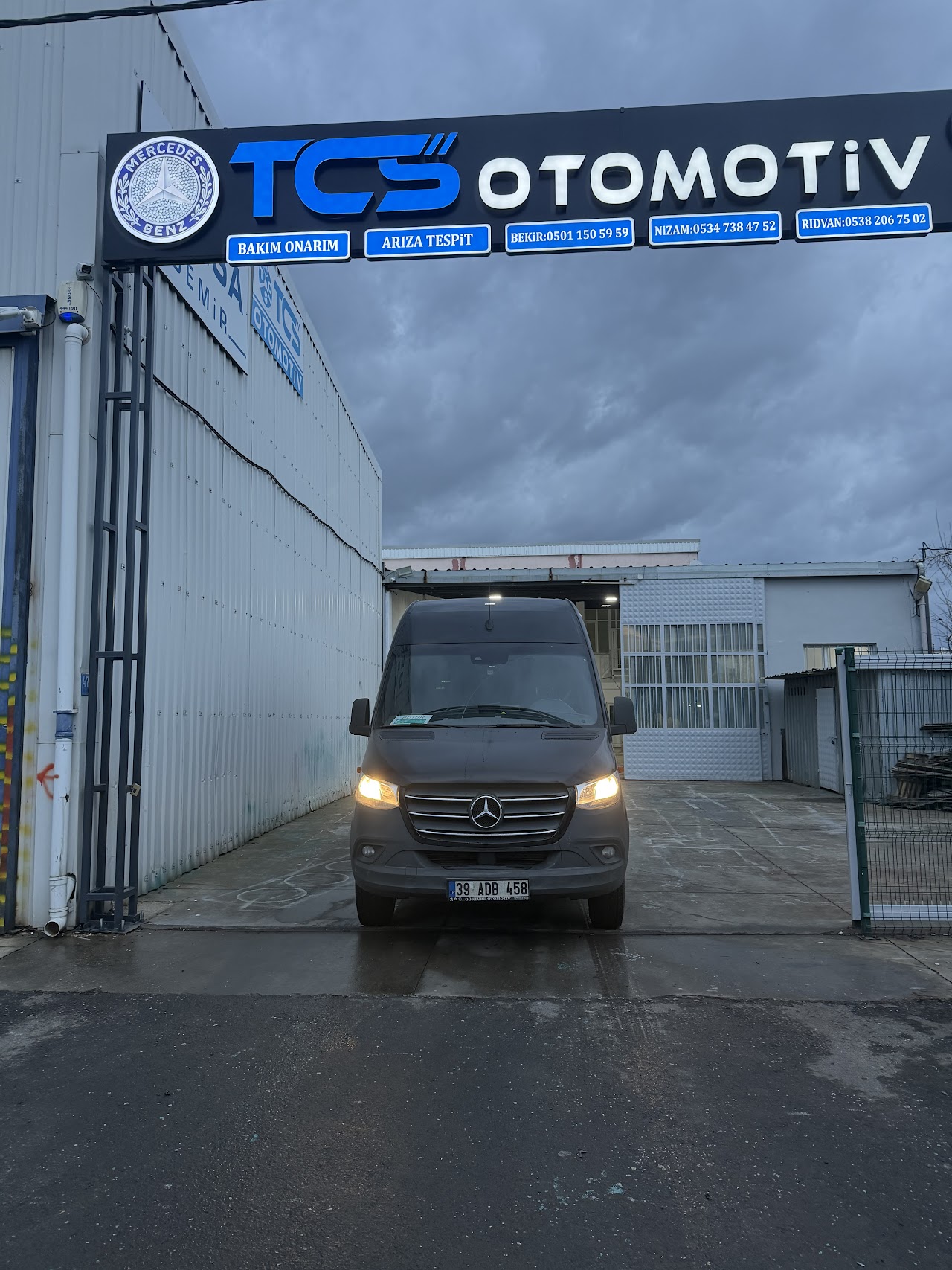 TCS OTOMOTİV MERCEDES-BENZ ÖZEL SERVİSİ