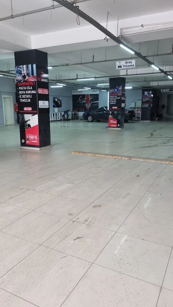 AE GARAGE Araç Yıkama ve Detaylı Temizlik Merkezi